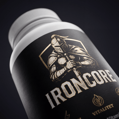 IRONCORE - Shilajit + Vitamin B6 - 60 Kapslar