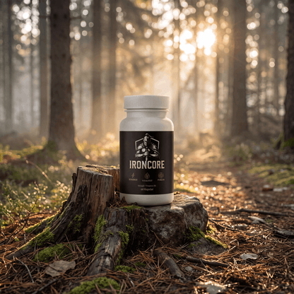IRONCORE - Shilajit + Vitamin B6 - 60 Kapslar